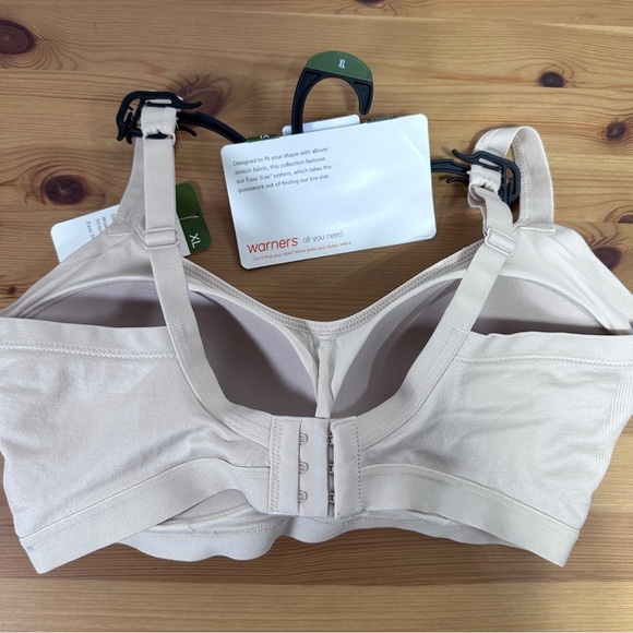 Warner’s Seamless Underarm-Smoothing Bra | Stretch Comfort | Size XL | NWT - Picture 3 of 4